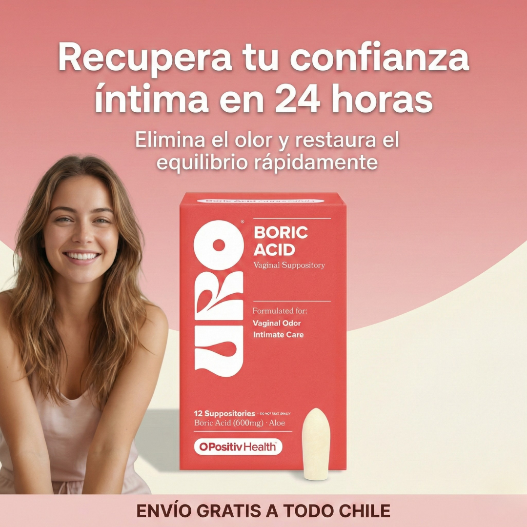 URO: óvulos de ácido bórico