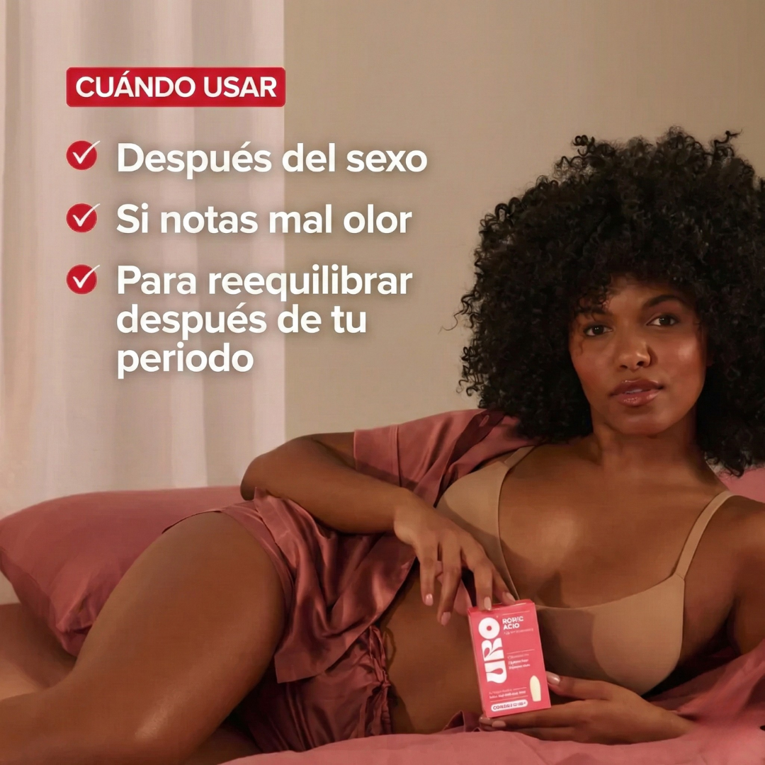 URO: óvulos de ácido bórico