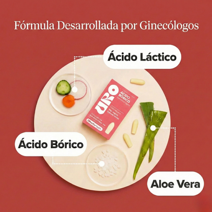 URO: óvulos de ácido bórico