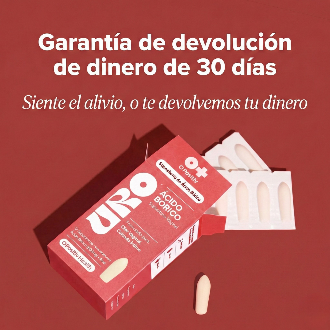 URO: óvulos de ácido bórico