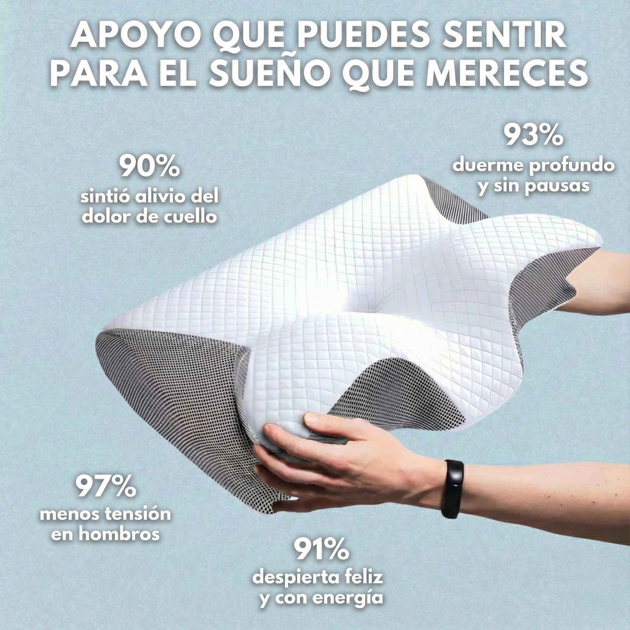 Almohada GoodSleep™ Descansa y sientete como te mereces.