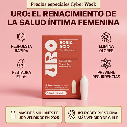 URO: óvulos de ácido bórico