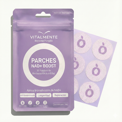 Parches NAD+ Boost™ Vitalidad renovada y rejuvenecimiento celular