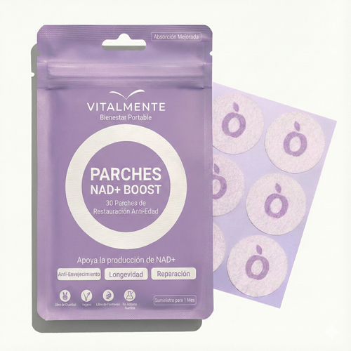 Parches NAD+ Boost™ Vitalidad renovada y rejuvenecimiento celular