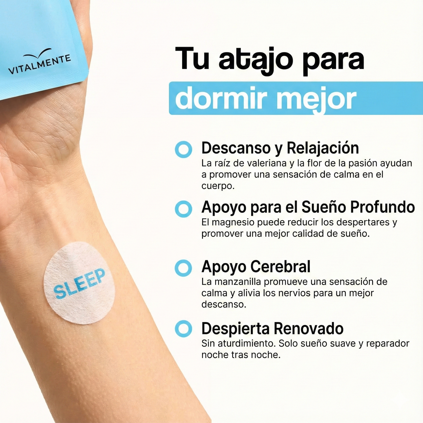 Parches Deep Sleep ™ - Parches para dormir profundamente