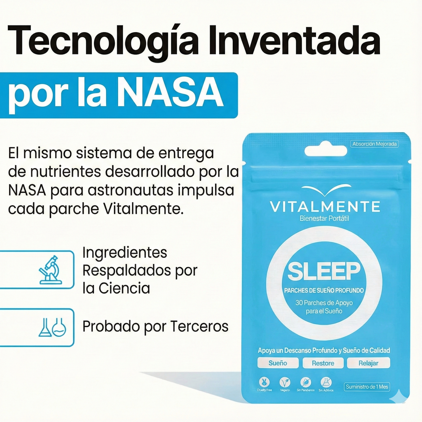 Parches Deep Sleep ™ - Parches para dormir profundamente