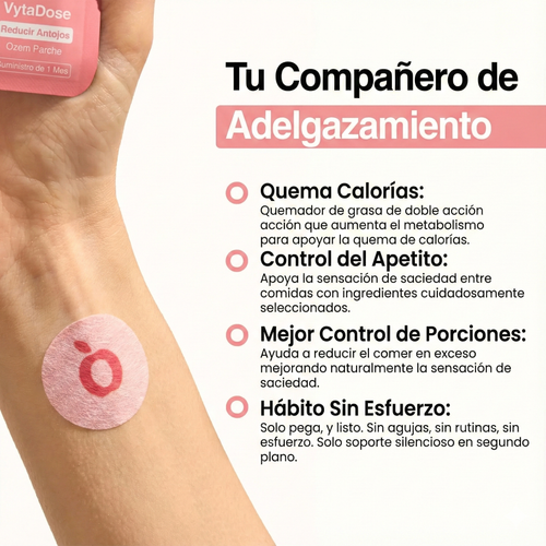Parches OZEM™ Adiós a la Ansiedad y Antojos