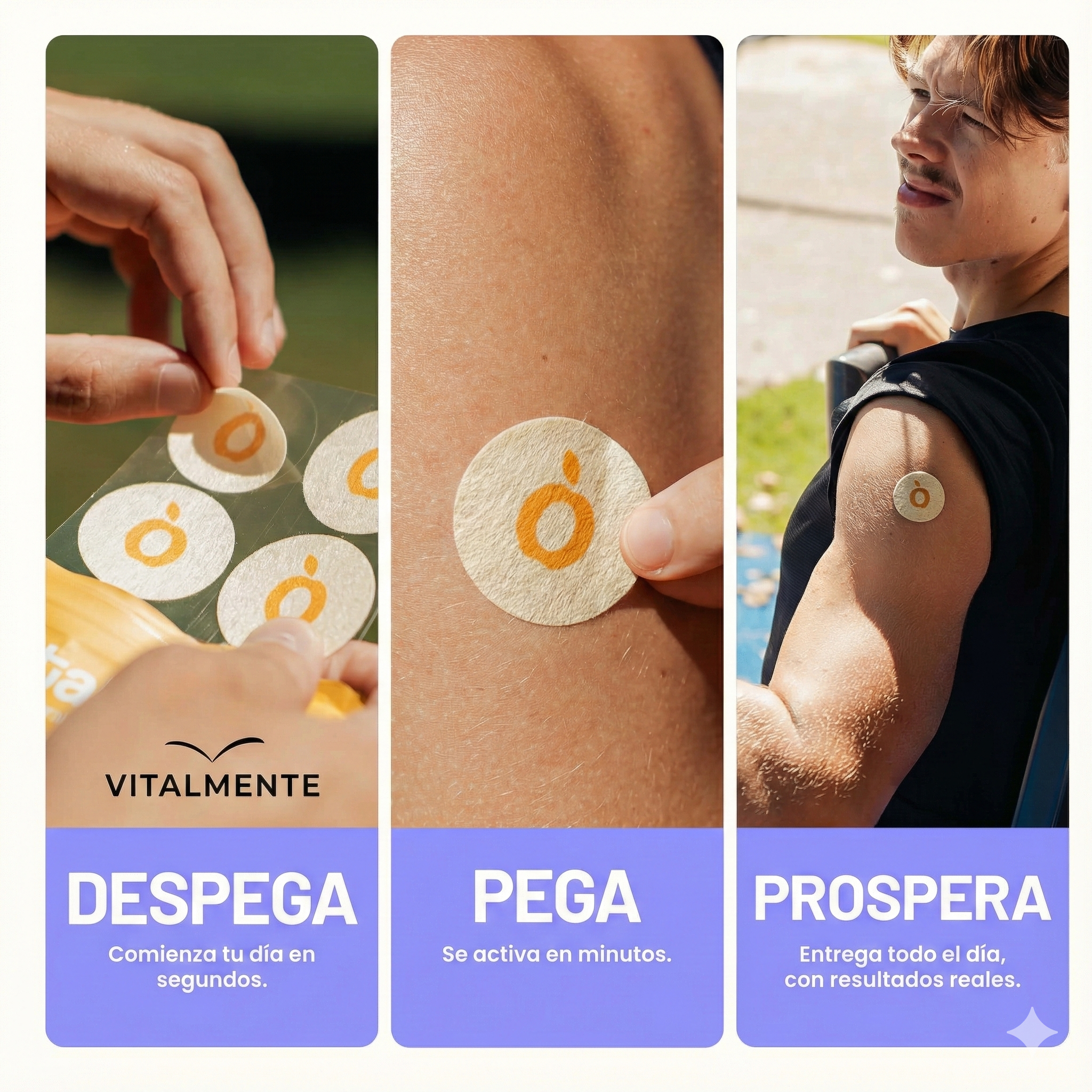 Parches NAD+ Boost™ Vitalidad renovada y rejuvenecimiento celular