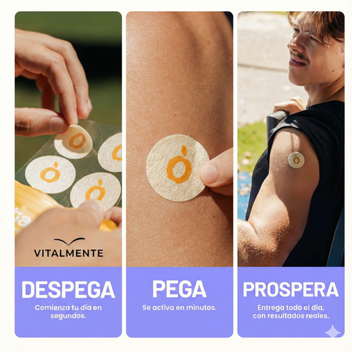 Parches NAD+ Boost™ Vitalidad renovada y rejuvenecimiento celular