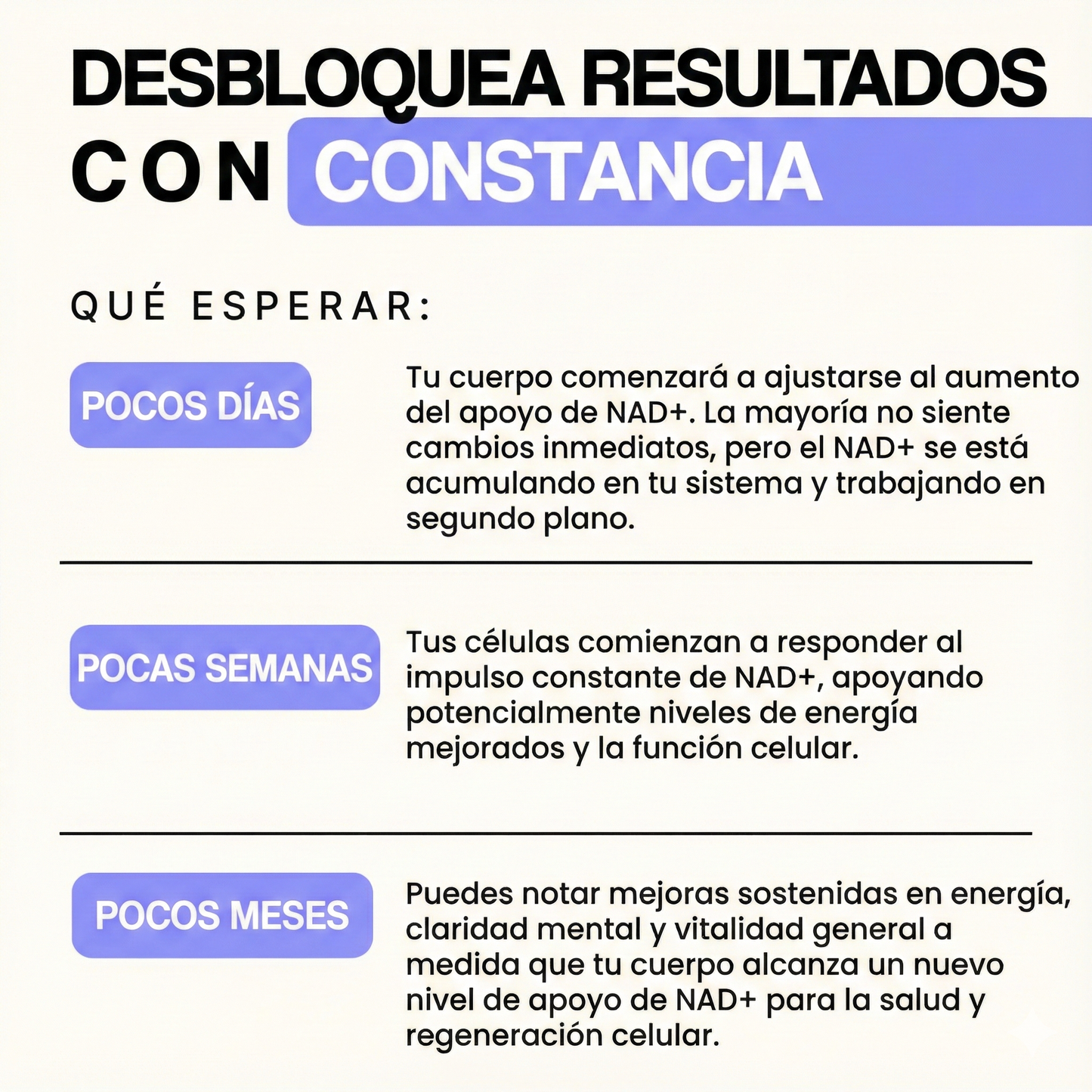 Parches NAD+ Boost™ Vitalidad renovada y rejuvenecimiento celular