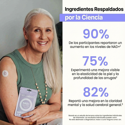 Parches NAD+ Boost™ Vitalidad renovada y rejuvenecimiento celular