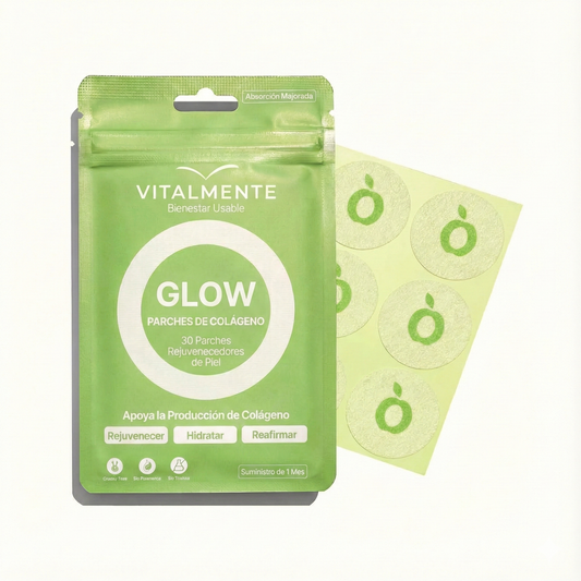 Parches de Colágeno GLOW™: Rejuvenece, Hidrata y Reafirma tu Piel.