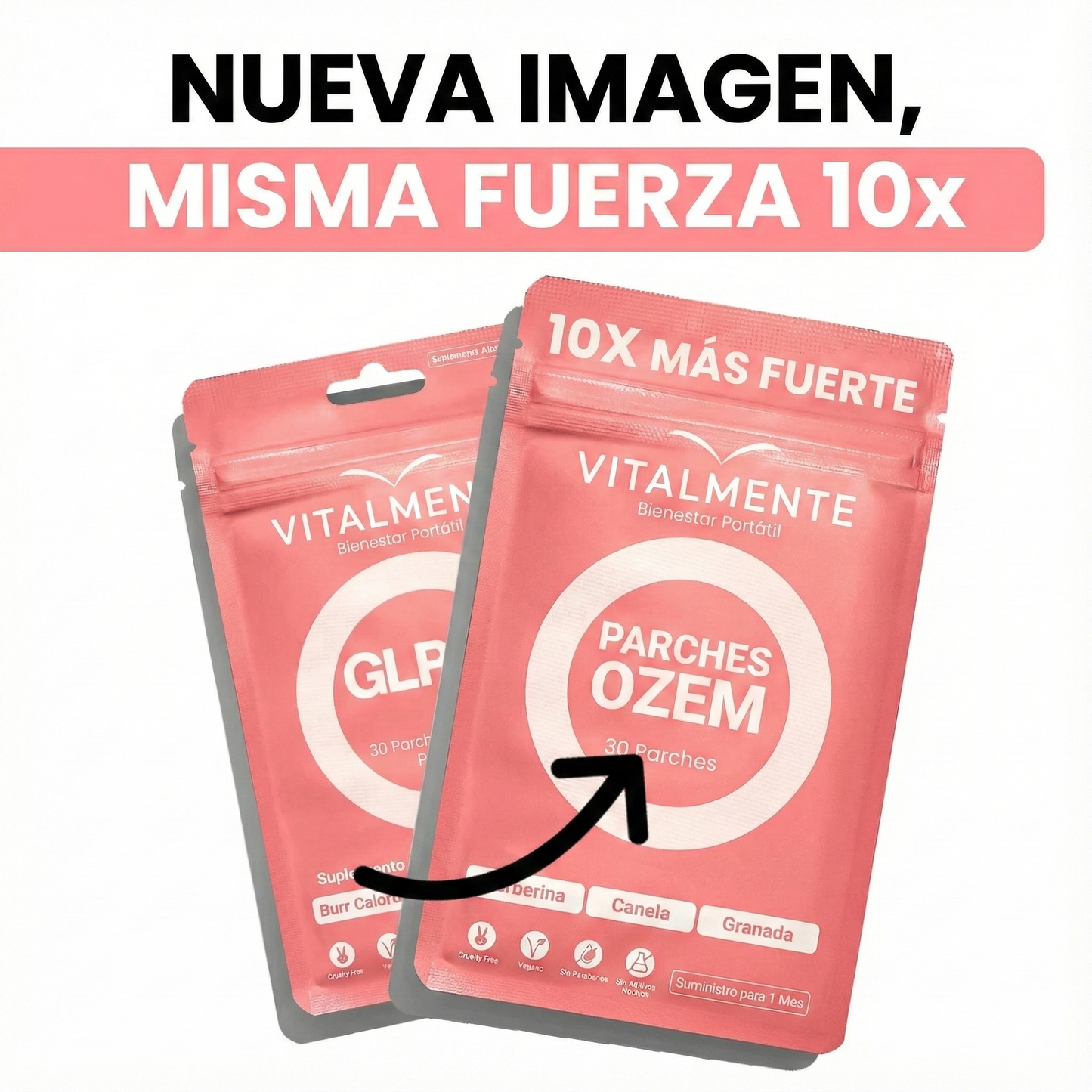 Parches OZEM™ Adiós a la Ansiedad y Antojos